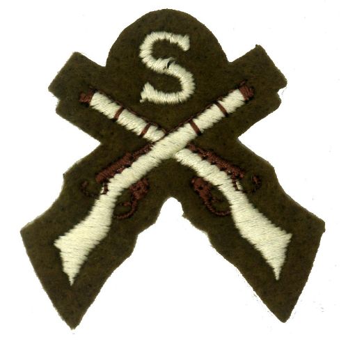 Picture of No2 Dress - Trade Badge - Sniper (X Rifles & S)    
