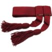 Picture of Officers' Crimson Silk Waist Sash - One Size Velcro Adjustment fits up to 45" Waist